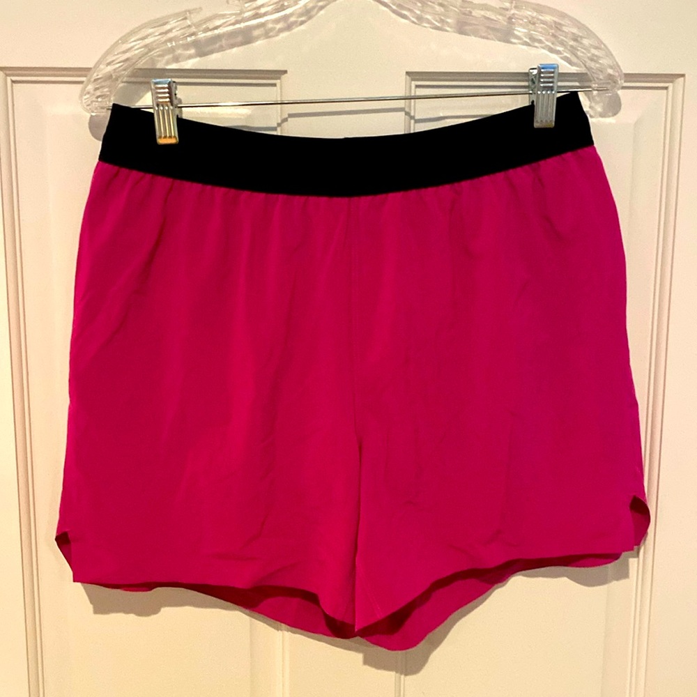 Target All In Motion Pink and Black Spandex-Like Shorts